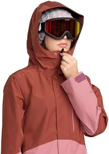 Volcom Women's V.co Aris Insulated Gore-tex Snowboard Jacket – Waterproof 2-layer