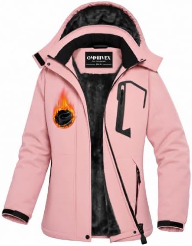 Women Winter Essential Coat Waterproof Windbreaker Ski Jacket