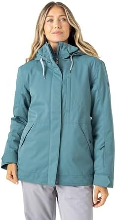 Roxy Women's Billie 10k Waterproof Insulated Snow Jacket – Tailored Ski-snowboard Jacket