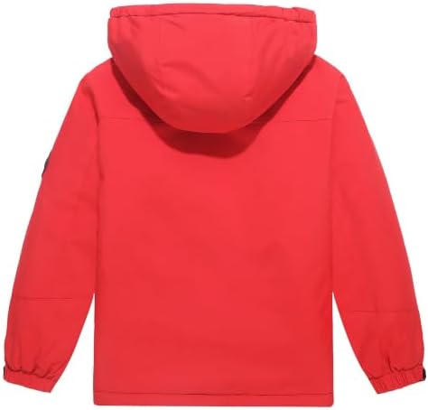 GIISAM Kids Ski Jackets for Boys & Girls Winter Fleece Hooded Snow Coat