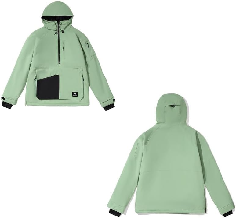 SNOWVERB Women Men Baggy Snow Ski Coat & Snowboard Jacket for Snowsports