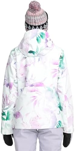 Volcom Women's Bolt Insulated Snowboard Jacket – 10k Waterproof, Eqs Fit, Zip Tech®