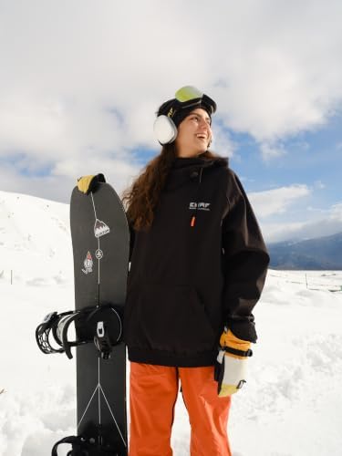 BUMP Yeti Waterproof Snowboard Hoodie for Men & Women, Fleece-Bonded Ski Hoodie