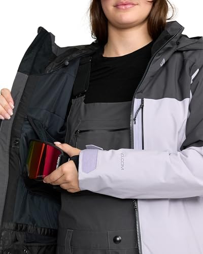 Volcom Women's 3d Stretch Gore-tex Ski Jacket – 30k 2-layer Snowboard Jacket, Recco