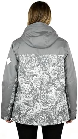 Roxy Snow Junior's Jetty Printed Regular Fit Snow Jacket