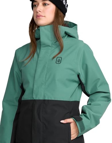 Volcom Women's Bolt Insulated Snowboard Jacket – 10k Waterproof, Eqs Fit, Zip Tech®
