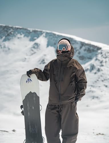 GSOU SNOW Men Snowboard Jakcet Women Baggy Snow Ski Jacket Insulated