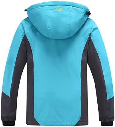 wantdo Women Hardshell Waterproof Windproof Insulated Ski Trekking Jacket