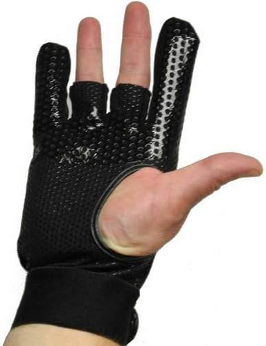 bowlingball.com Monster Grip Bowling Glove - Non-Slip, Comfortable & Durable Bowling Accessory - Enhances Grip for Control & Performance - Right/Left Hand, Multiple Sizes