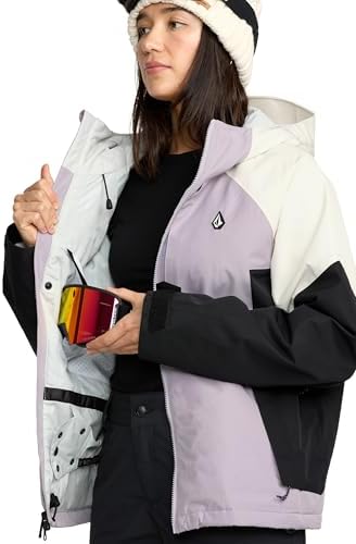 Volcom Women's Agate Insulated Snowboard Jacket – 10k Waterproof 2-layer