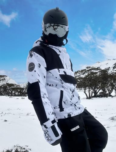 GSOU SNOW Mens Snowboard Jacket Snowboarding Ski Jacket Pullover Waterproof