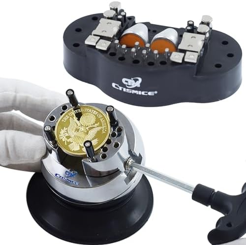 CTISMICE Ball Vise 3 Inch Engraving Block Setting Tool for Jewelry Making