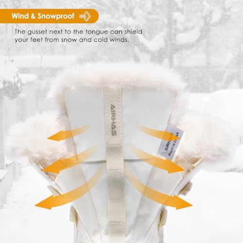 AIRHAS Women's Warm Snow Boots Cold Weather Winter Boots