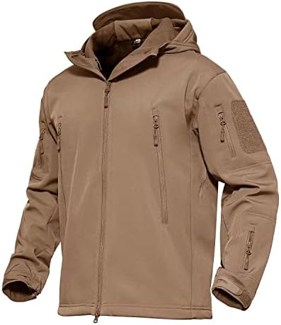 MAGCOMSEN Men's Jackets Tactical Winter Waterproof Softshell Rain Coat