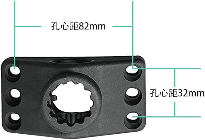 Fishing Rod Holders for Boat Rod Holder 360-degree Kayak Rod Holder Side Deck Mount Rod Holder Boat Fishing Pole Holders