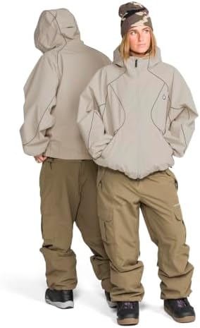 Volcom Women's Liftline 20k Snowboard Jacket – Waterproof Breathable Snow Jacket With Zip Tech