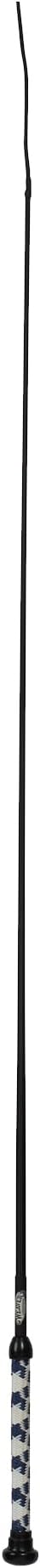 Weaver Livestock Basic Pig Show Whip, Hog Livestock Whip with Braided Nylon Handle, Leather Popper, Lightweight Braided Shaft