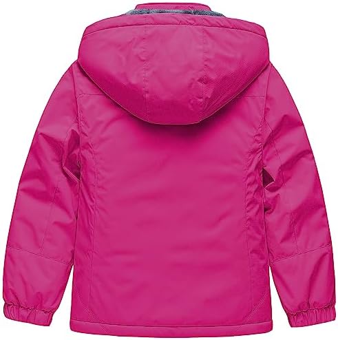 Girl's Waterproof Ski Jacket Warm Winter Snow Coat Windproof Snowboarding Rain Jacket