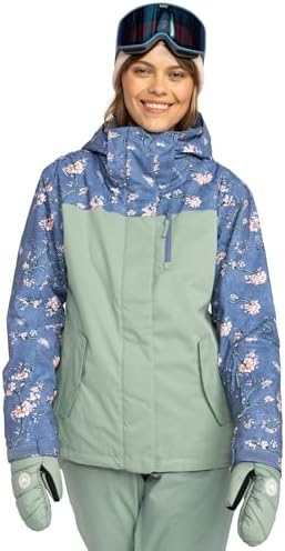 Roxy Snow Junior's Jetty Printed Regular Fit Snow Jacket