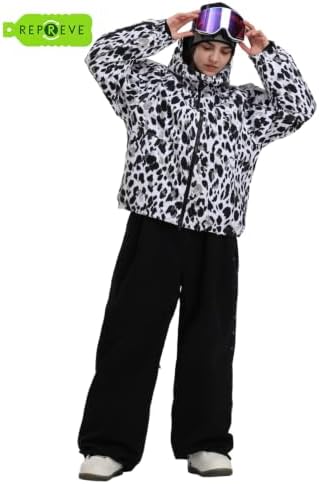 GSOU SNOW Womens Snowboard Jacket Baggy Ski Snow Jacket Waterproof