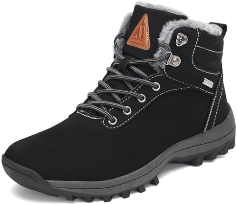 Mishansha Snow Boots for Women Warm Winter Hiking Boots Size 5.5-10.5