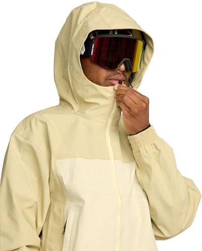 Volcom Men's Arthur Longo 20k 3l Snowboard Jacket - 2-layer Shell, Zip Tech®, Breathable Lining