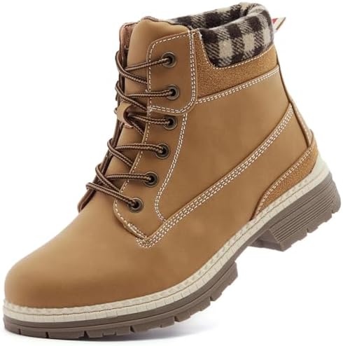 COTTIMO Womens Snow Hiking Winter Boots Casual Fur Lined Fashion Boots