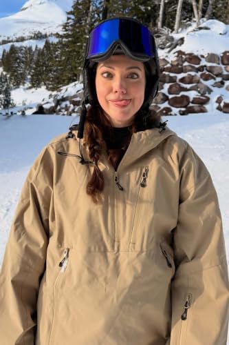 GSOU SNOW Women's Ski Jacket Baggy Snowboard Jackets Hooded Coat