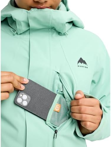 Burton Women’s Reserve 2-Layer Insulated Stretch Jacket – Waterproof Winter Snowboard Jacket with Stretch Fit & Hood