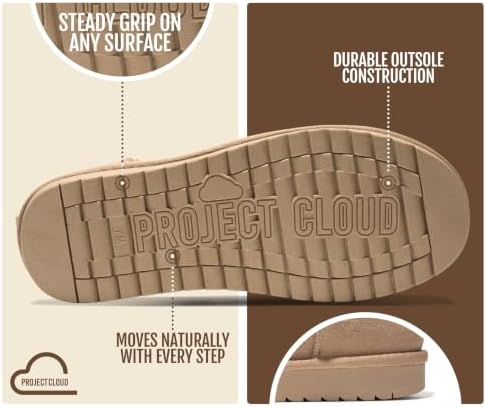 Project Cloud 100% Genuine Leather Womens Boots Ankle Boots for Women Shoes