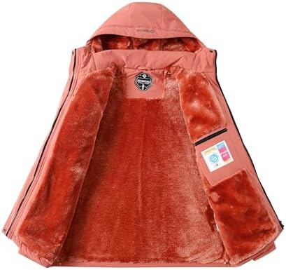 Women's Waterproof Snow Ski Jacket Warm Winter Coat Insulated Snowboarding Jacket Softshell Hiking Jacket