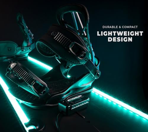 LED Snowboard Lighting System (AG2) | 7 Color Modes, 100% Waterproof, Super Bright, Visible from Over a Half Mile, Easy 5 Minute Install