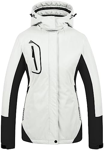 Women's Mountain Waterproof Ski Jacket Windproof Snowboarding Jacket Warm Winter Coat Raincoat