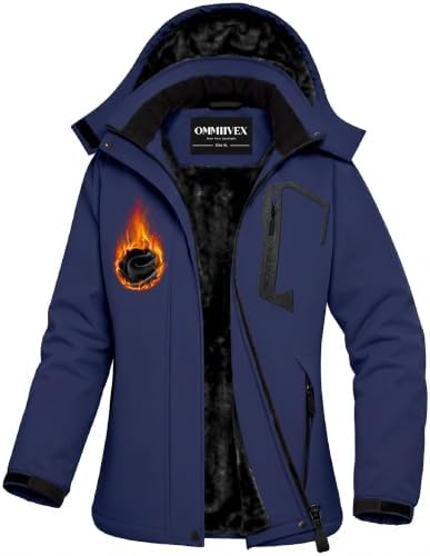 Women Winter Essential Coat Waterproof Windbreaker Ski Jacket