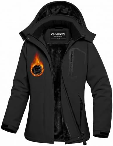 Women Winter Essential Coat Waterproof Windbreaker Ski Jacket