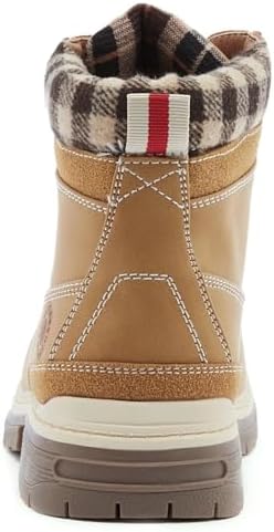 COTTIMO Womens Snow Hiking Winter Boots Casual Fur Lined Fashion Boots