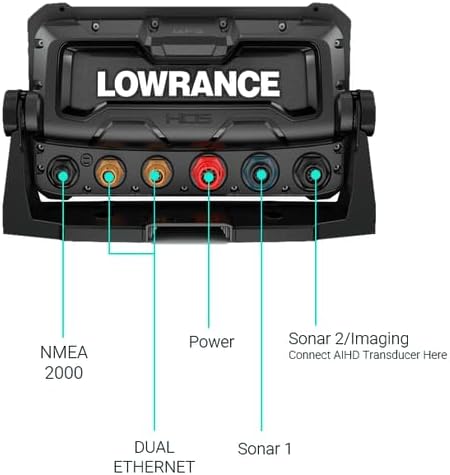 Lowrance HDS PRO Fishfinder/Chartplotter with Smartphone Integration and Preloaded C-MAP U.S. & Canada Charts