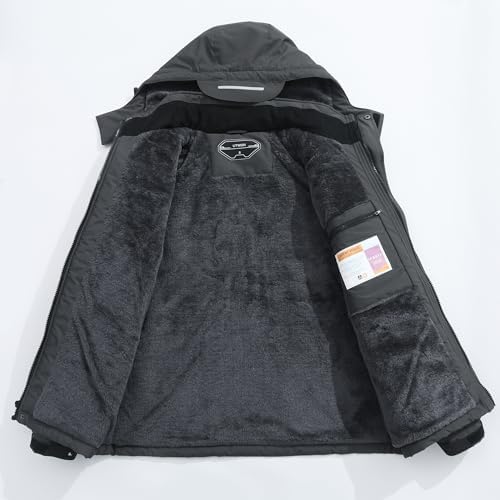 Men's Ski Jacket – Waterproof Warm Snow Coat