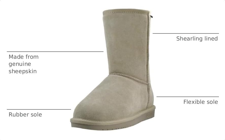 BEARPAW Emma Short Women Classic Boot Lightweight Boot