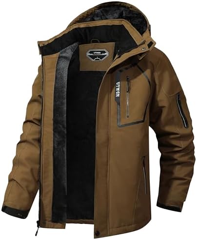 Men's Ski Jacket – Waterproof Warm Snow Coat