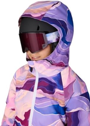 686 Girl's Athena Jacket - Insulated Coat with 2-Layer Fabric Design, Modern Fit and Taped Seams - Water & Weather Resistant