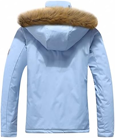 MOERDENG Women's Waterproof Ski Jacket Winter Warm Hooded Snow Coat
