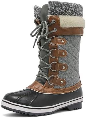 DREAM PAIRS Women's Waterproof Winter Snow Boots