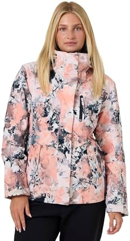 Roxy Snow Junior's Jetty Printed Regular Fit Snow Jacket
