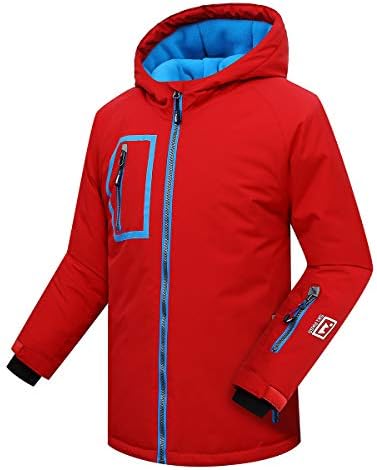 Big Boy's Waterproof Breathable Snowboard Ski Jacket