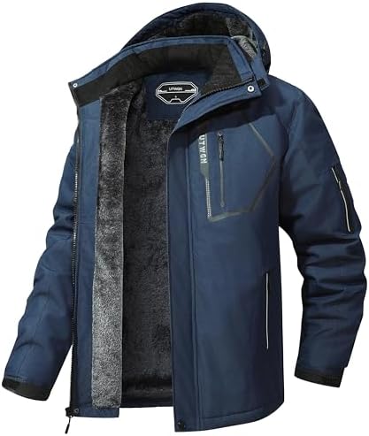 Men's Ski Jacket – Waterproof Warm Snow Coat