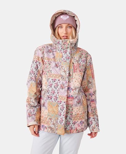 Roxy Snow Junior's Jetty Printed Regular Fit Snow Jacket