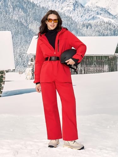 Womens Ski Suit Onesie Snow Suits Snowsuit Jumpsuit Ski Jackets