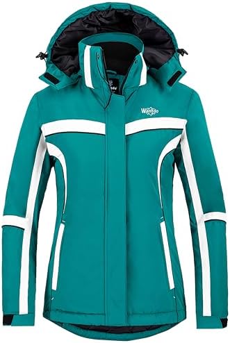 Wantdo Women's Waterproof Ski Jacket Warm Snow Winter Coat Snowboard Jacket