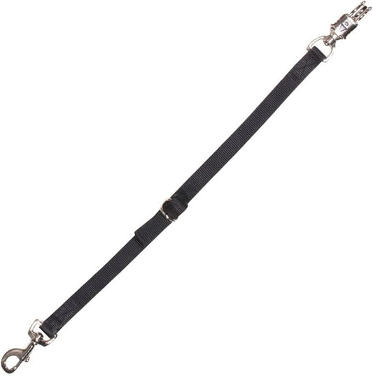 Dura-Tech Double Ply Adjustable Nylon Trailer Ties | Ideal for Multiple Tying Locations | Quick Release Panic Snap | Adjustable Length | Easy Attachment to Horse's Halter